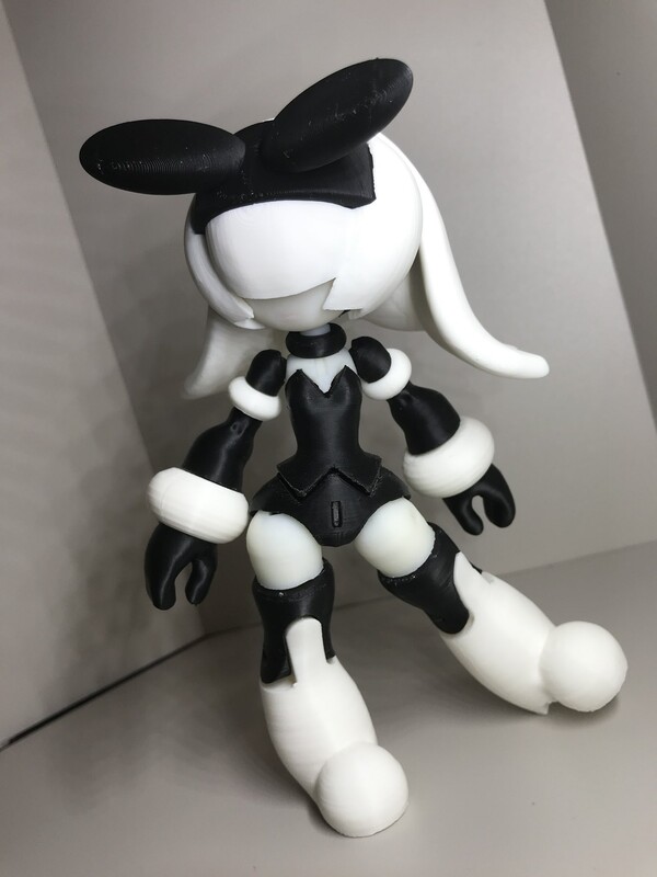 AKANE (Long Hair Monochrome (un)), Original, Runrun Klockworx, Action/Dolls