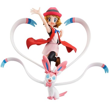 Eevee, Serena, Sylveon (Serena & Ninfia), Pokemon XY: Hakai No Mayu To Diancie, MegaHouse, Pre-Painted