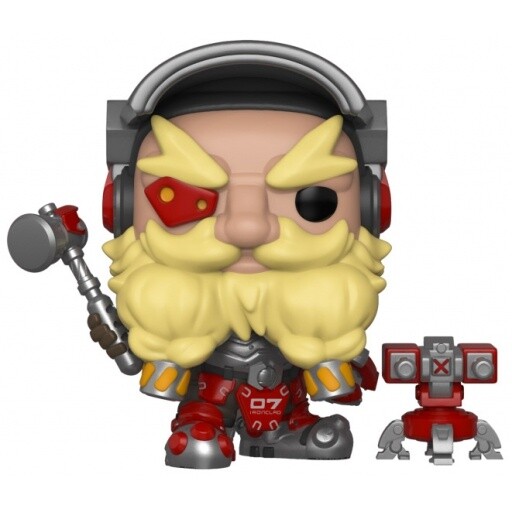 Torbjörn, Overwatch, Funko Toys, Pre-Painted