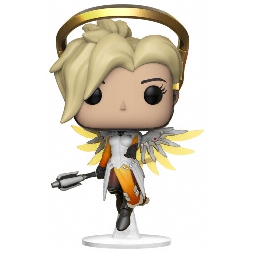 Mercy, Overwatch, Funko Toys, Pre-Painted