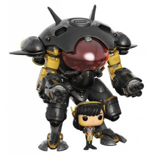 D.Va (Supersized, Carbon Fiber), Overwatch, Funko Toys, Blizzard Entertainment, Pre-Painted
