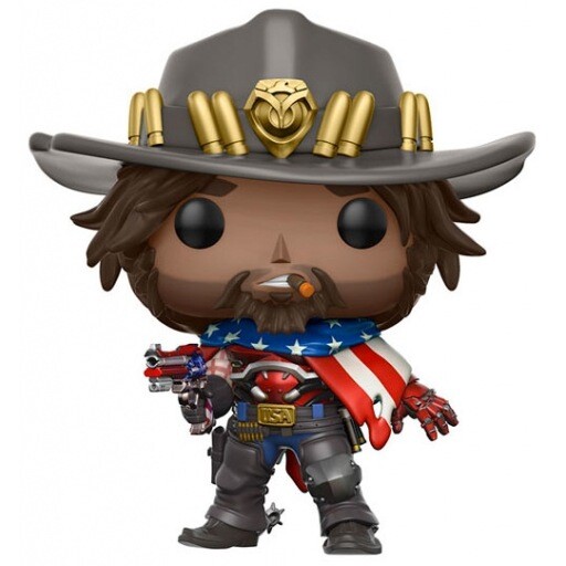 Cassidy (USA), Overwatch, Funko Toys, GameStop, Pre-Painted