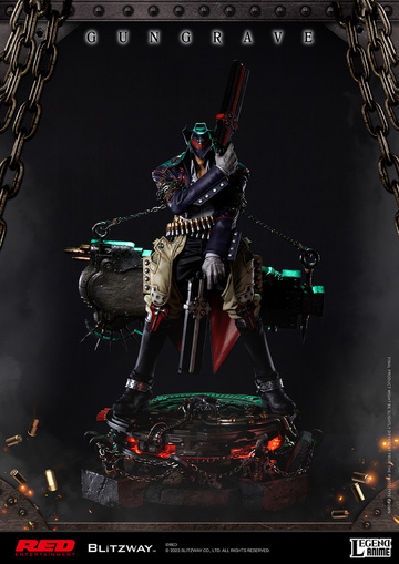 Brandon Heat (Gungrave), Gungrave, Unknown, Pre-Painted, 1/4