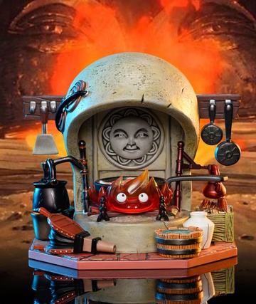 Calcifer, Howl's Moving Castle, Individual Sculptor, Pre-Painted