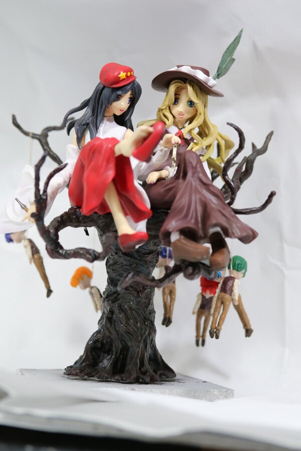 Hourai Ningyou Jacket No Ano Ko, Hourai Ningyou Shohan Label No Ano Ko (Hourai Ningyou Vignette), Touhou Project, Negi Shio Zoukei Donburi, Pre-Painted