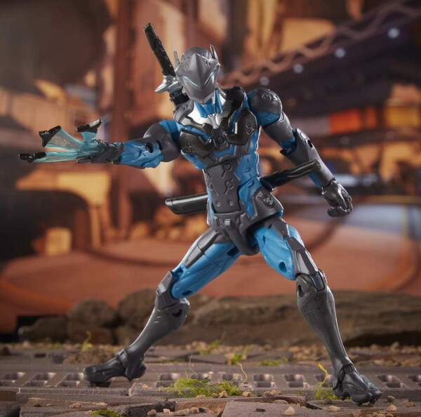 Genji (Carbon Fiber), Overwatch, Hasbro, Action/Dolls