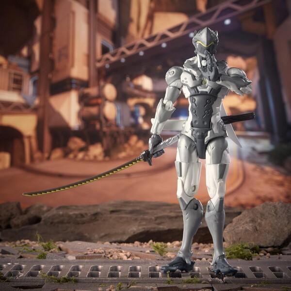 Genji (Chrome), Overwatch, Hasbro, Action/Dolls