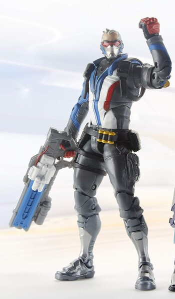 Soldier: 76, Overwatch, Hasbro, Action/Dolls