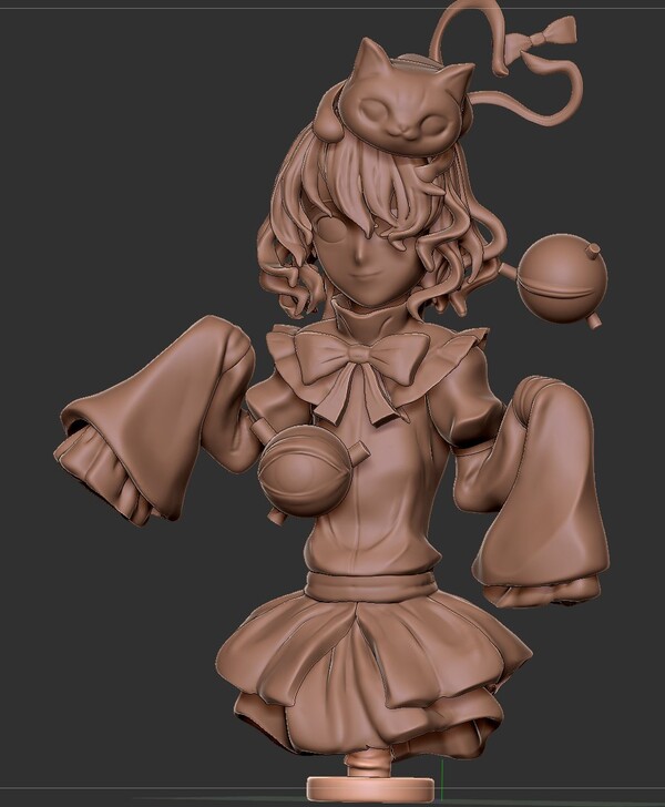 Kaenbyou Rin, Komeiji Koishi, Touhou Project, Nanboku Koubou, Garage Kit