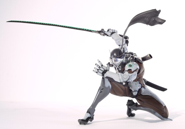 Genji, Overwatch, Blizzard Entertainment, Pre-Painted, 1/4