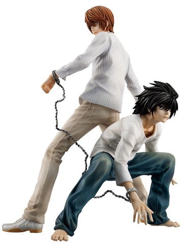 Light Yagami, L Lawliet (L & Yagami Light), Death Note, MegaHouse, Pre-Painted