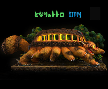 Nekobasu (004 My Neighbor Totoro Station), My Neighbor Totoro, Individual Sculptor, Pre-Painted