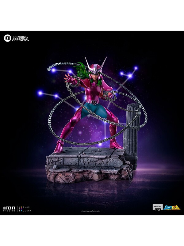 Andromeda Shun, Saint Seiya, IRON Studios, Pre-Painted, 1/10