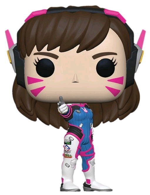 D.Va, Overwatch, Funko Toys, Pre-Painted