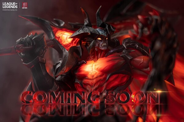 Aatrox, League Of Legends, Jimei Palace, Pre-Painted