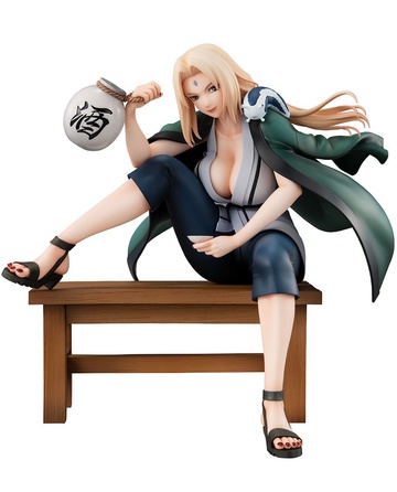 Tsunade (2), Naruto: Shippuuden, MegaHouse, Pre-Painted, 1/8