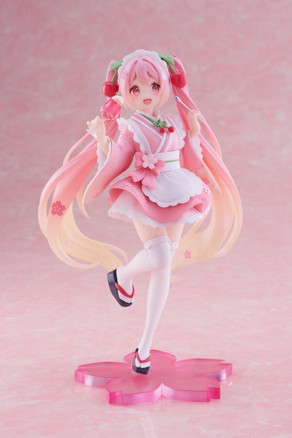 Hatsune Miku (Sakura, Wafuu Kissa), Piapro Characters, Taito, Pre-Painted
