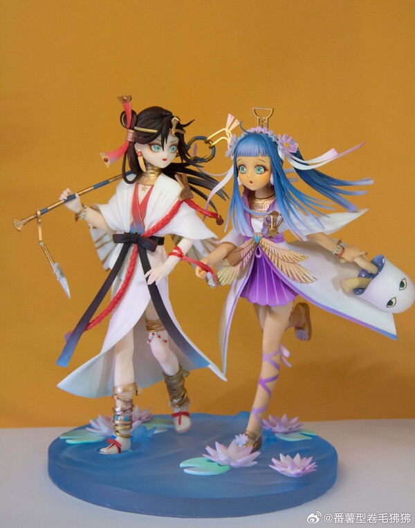 Seth-Nephthys, Original, Fanshu Xing Juan Mao Feifei, Garage Kit