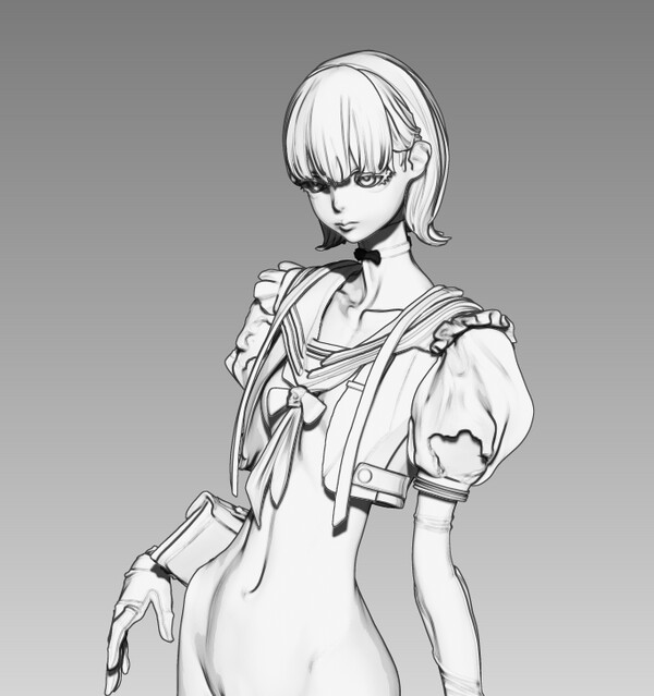 Mizuiro, Horohoro, All Shapes, Original, Obstetrician M, Garage Kit