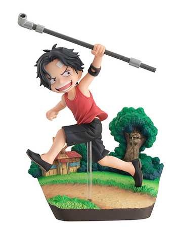 Portgas D. Ace (Portgas D. Ace RUN！RUN！RUN！), One Piece, MegaHouse, Pre-Painted
