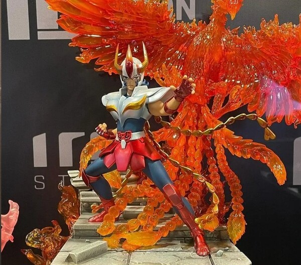 Phoenix Ikki, Saint Seiya, IRON Studios, Pre-Painted, 1/10