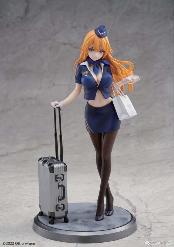 Awahara Shiori (Stewardess), Original, Otherwhere, Pre-Painted, 1/7