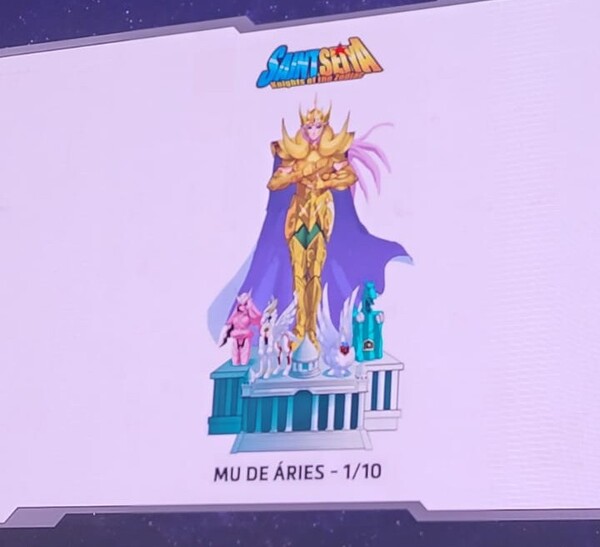Aries Mu, Saint Seiya, IRON Studios, Pre-Painted, 1/10