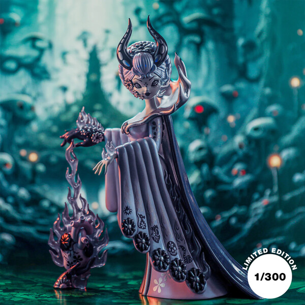 Witch Queen (Violet), Original, Kidrobot, Pre-Painted
