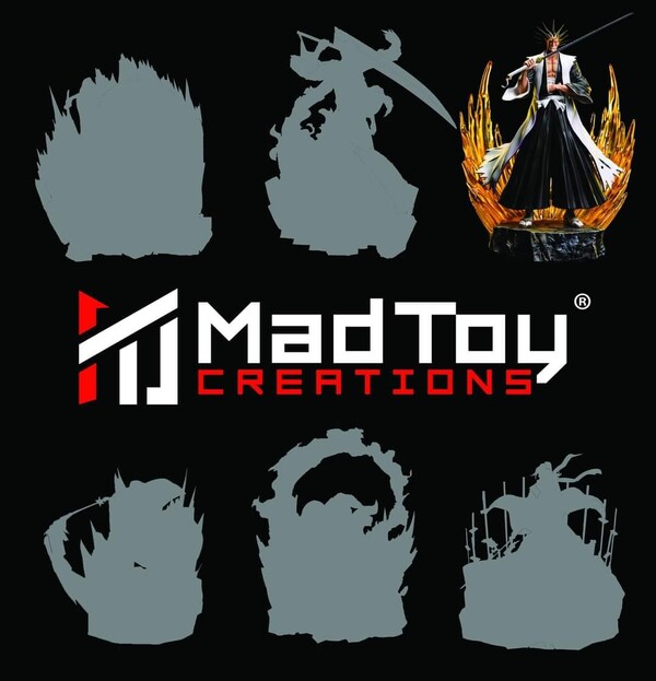Kurosaki Ichigo, Bleach, MadToy Creations, Pre-Painted, 1/10