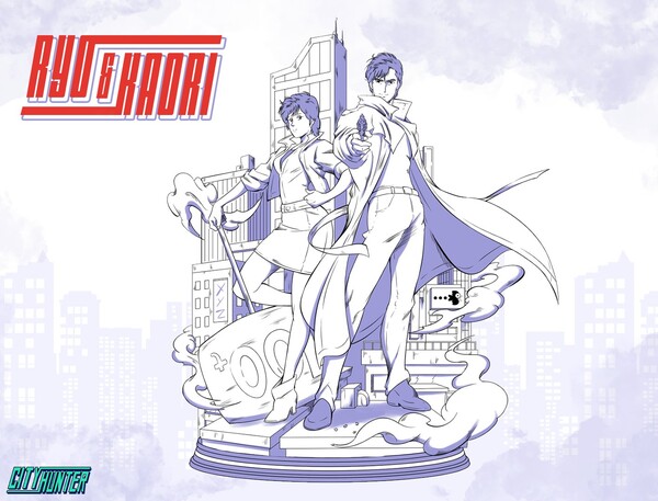 Makimura Kaori, Saeba Ryou, City Hunter, Cartoon Kingdom, Pre-Painted