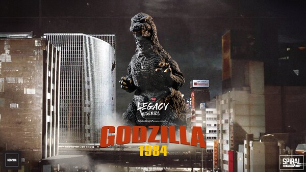 Gojira, Gojira (1984), Spiral Studio, Pre-Painted, 1/153