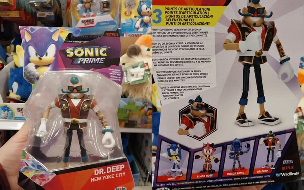 Doctor Deep (New Yoke City), Sonic Prime, Jakks Pacific, Action/Dolls