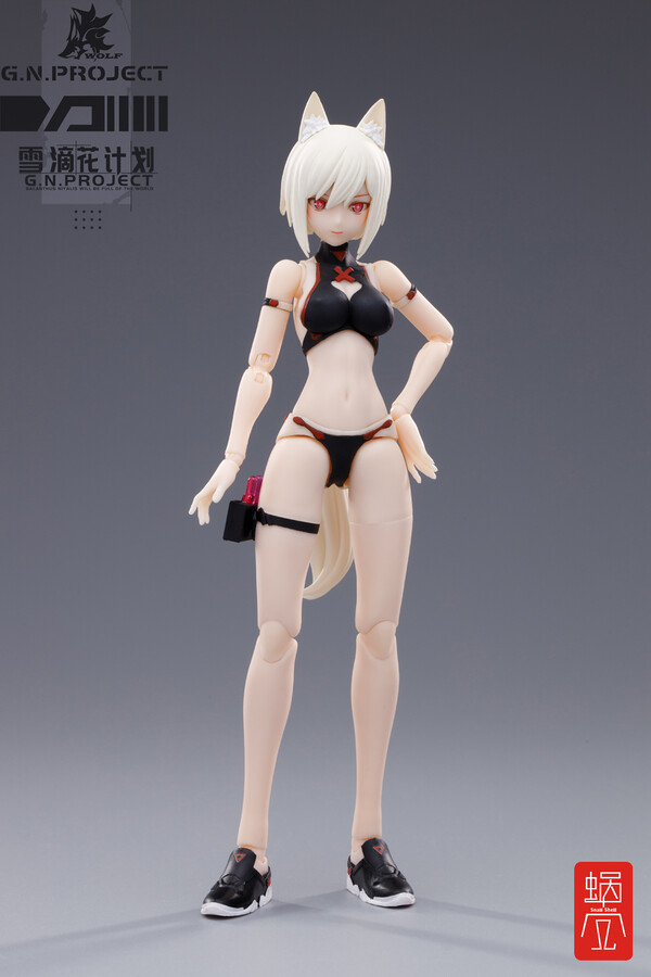 Snowdrop Project WOLF-001 (Alternative Swimsuit), Original, Snail Shell, Action/Dolls, 1/12, 4902273501900
