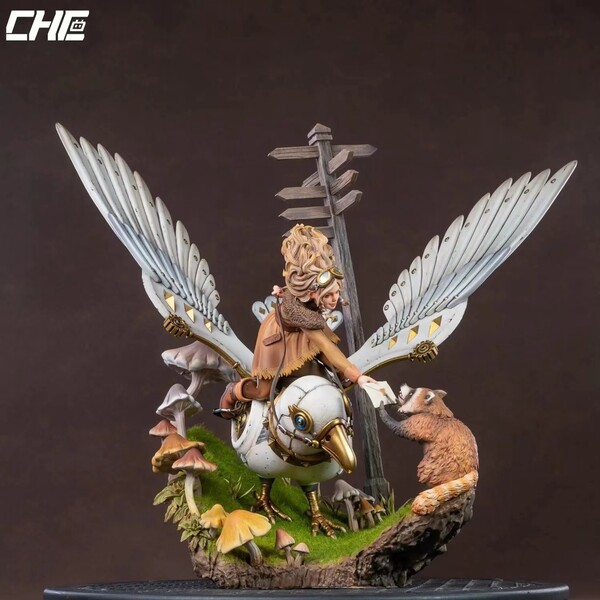 Distant Flycatcher, Original, Lep Studio, Garage Kit