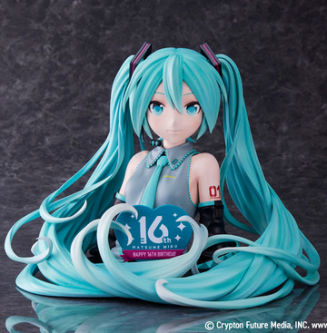 Hatsune Miku (Hatsune Miku 16th Anniversary Bust), Miku, Vocaloid, FuRyu, Pre-Painted