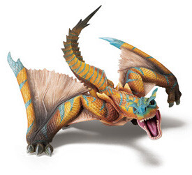 Tigrex, Monster Hunter, Capcom, 7-Eleven, Pre-Painted