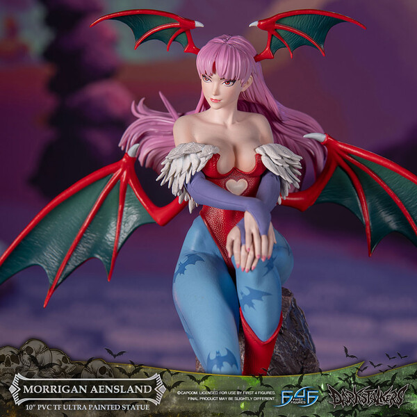 Morrigan Aensland (Player 2), Vampire, First 4 Figures, Pre-Painted