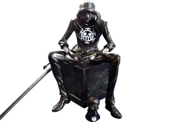 Den Den Mushi, Trafalgar Law (Black), One Piece, Plex, Zeem, Pre-Painted