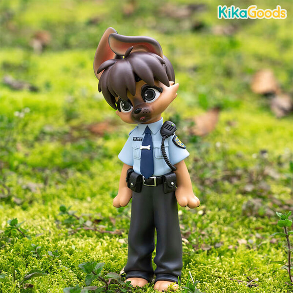 Pure Natural Uniformed Puppy (Series 1) [232691] (Police Puppy), Original, QGMC, Pre-Painted