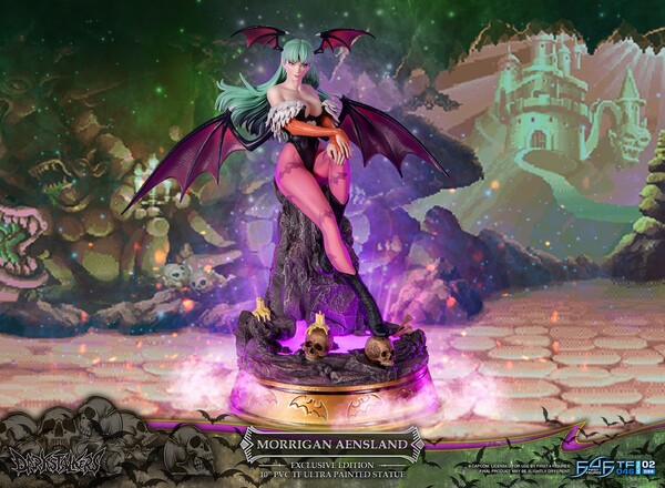 Morrigan Aensland (Exclusive Edition), Vampire, First 4 Figures, Pre-Painted