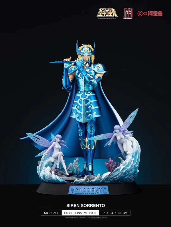 Siren Sorento (EX), Saint Seiya, Jimei Palace, Pre-Painted, 1/6