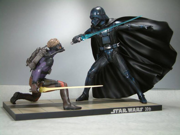 Darth Vader, Luke Skywalker (Darth Vader Vs Luke Skywalker Anniversary Limited Edition), Star Wars, Kotobukiya, Pre-Painted, 1/7