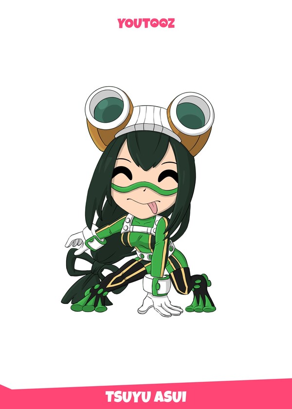 Asui Tsuyu, Boku No Hero Academia, Youtooz, Pre-Painted
