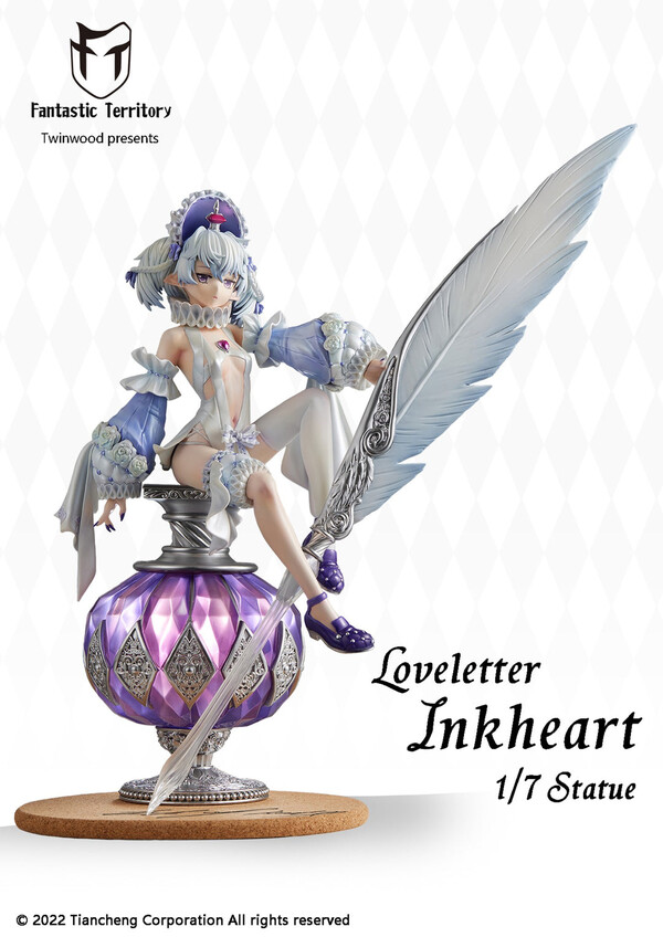 Loveletter Inkheart, Original, Fantastic Territory, Pre-Painted, 1/7