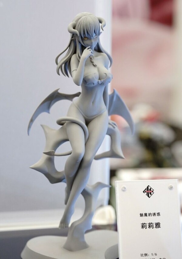 Succubus Temptation Lilya, Original, ACEmodeling, Pre-Painted, 1/6