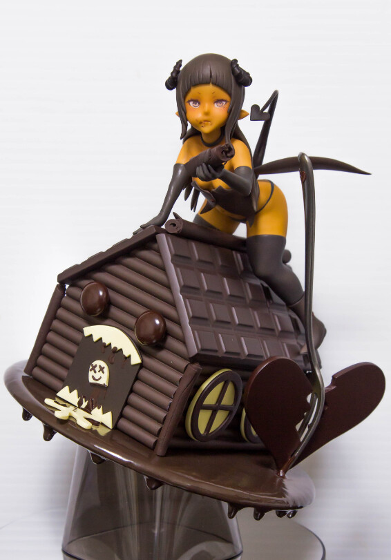 Helme-chan To Tedzukuri Choco No Ie (Kuro), Original, Zanrui No Majo, Garage Kit