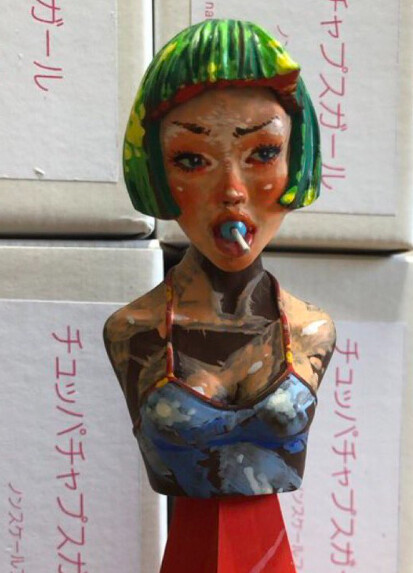 Chupa Chups Girl, Original, ArTreee, Garage Kit