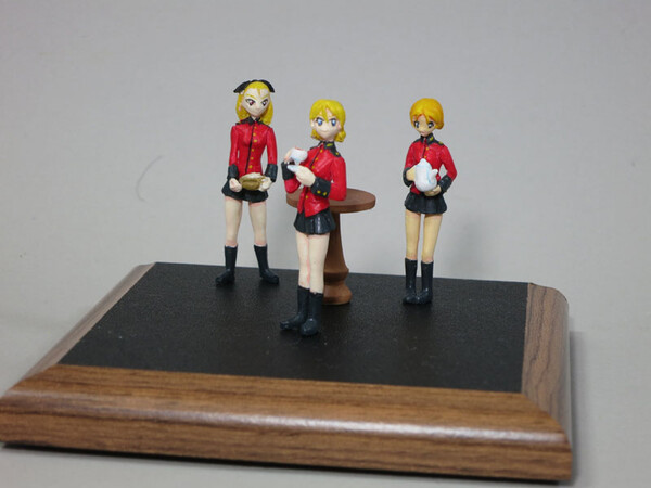 Assam, Darjeeling, Orange Pekoe, Girls Und Panzer, HAGER Mokei Munshitsu, Garage Kit, 1/35