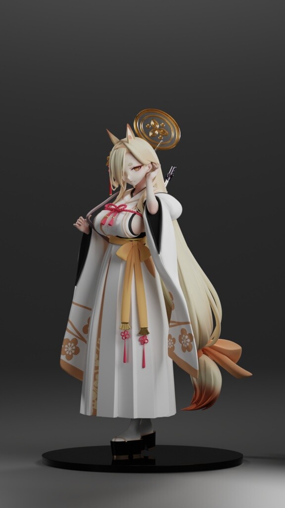 Kuwakami Kaho, Blue Archive, Eyedea, Garage Kit, 1/8