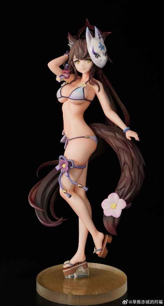 Kosaka Wakamo (Swim Suit), Blue Archive, Jiu Wei Mao Figure Workshop, Qing Meng She, Garage Kit, 1/6
